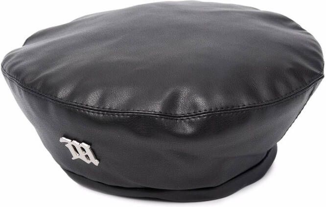 MISBHV Baret met logoplakkaat Zwart