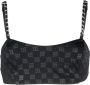 MISBHV Bikinitop met monogram Zwart - Thumbnail 1