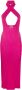 MISBHV Maxi-jurk met uitgesneden detail Roze - Thumbnail 1