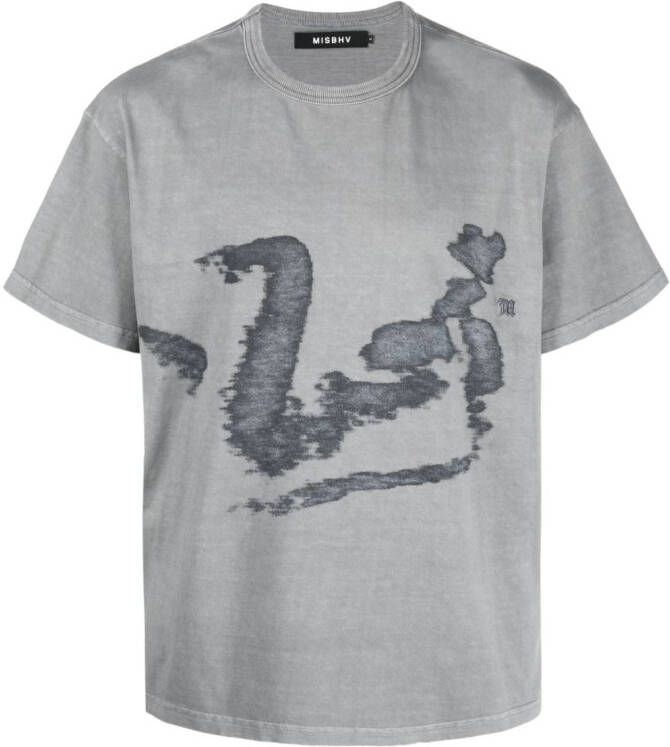 MISBHV T-shirt met print Grijs