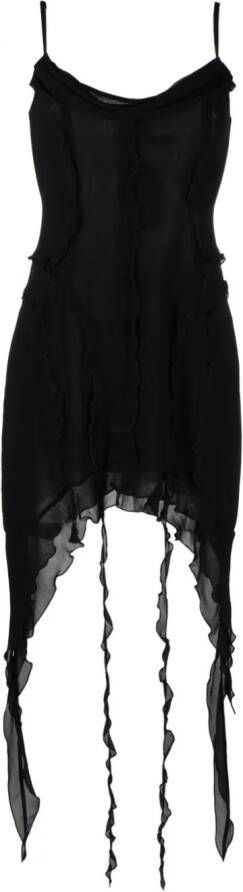 MISBHV Mini-jurk met halternek Zwart
