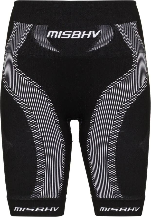 MISBHV High-waist shorts Zwart