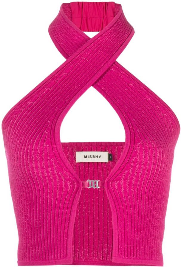 MISBHV Cropped top Roze