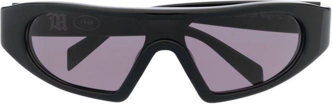 MISBHV Zonnebril met logoplakkaat Zwart