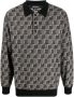 MISBHV Polotrui met jacquard Zwart - Thumbnail 1