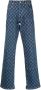 MISBHV Jeans met monogramprint Blauw - Thumbnail 1