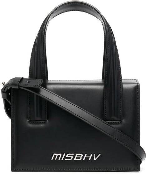 MISBHV Shopper met logoplakkaat Zwart