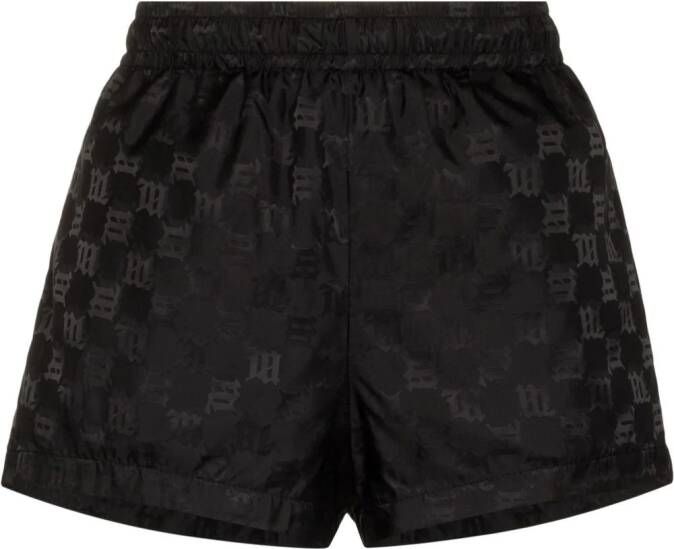 MISBHV Shorts met elastische tailleband Zwart