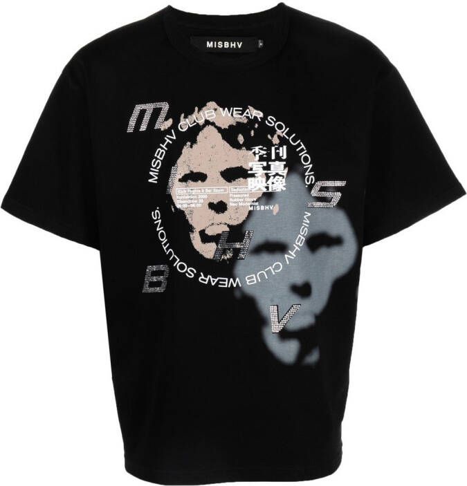 MISBHV T-shirt met print Zwart