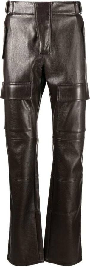 MISBHV Straight bikerbroek Bruin