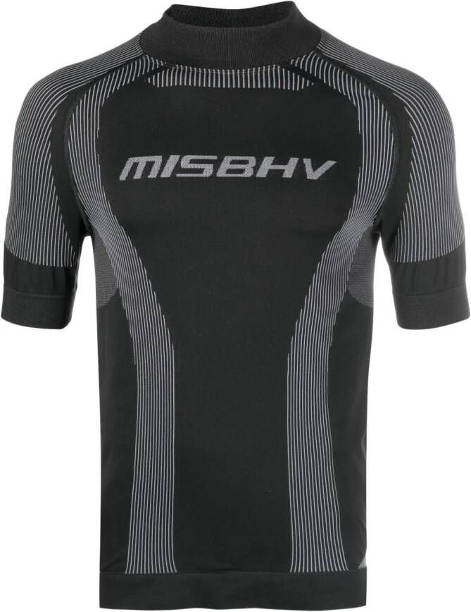 MISBHV T-shirt met logoprint Zwart