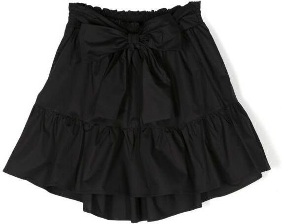 Miss Blumarine Rok met ruches Zwart