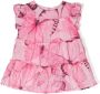 Miss Blumarine Rok met vlinderprint Roze - Thumbnail 1