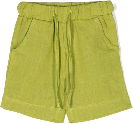 Miss Grant Kids Shorts met trekkoord Groen