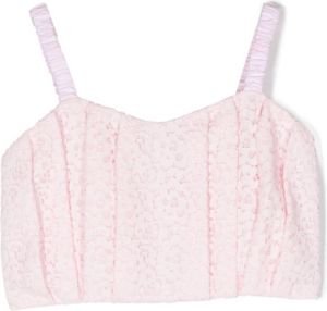 Miss Grant Kids Cropped top Roze