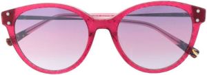 Missoni 0026 S zonnebril met groot montuur Roze