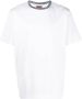 Missoni T-shirt met contrasterende hals Wit - Thumbnail 1