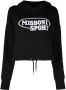 Missoni Cropped hoodie Zwart - Thumbnail 1