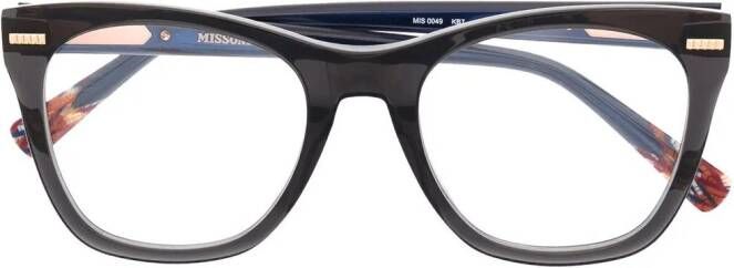 MISSONI EYEWEAR MIS 0049 bril met vierkant montuur Grijs