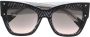 MISSONI EYEWEAR Zonnebril met cat-eye montuur Beige - Thumbnail 1