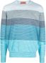Missoni Fijngebreide trui Blauw - Thumbnail 1