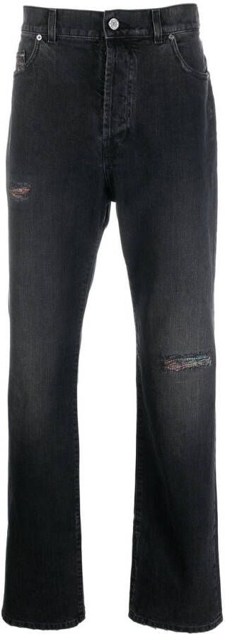 Missoni Gerafelde jeans Zwart