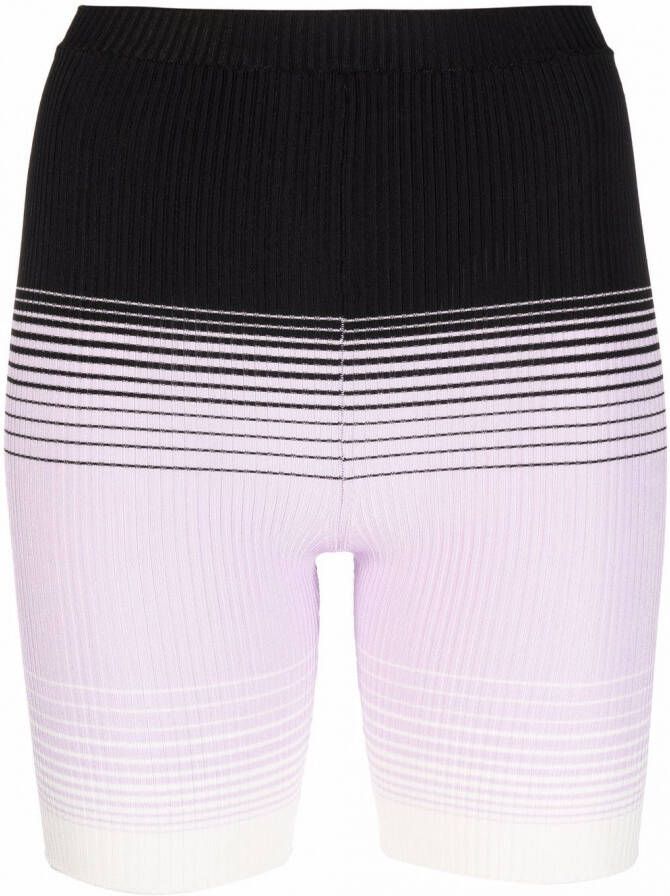 Missoni Gestreepte shorts Zwart