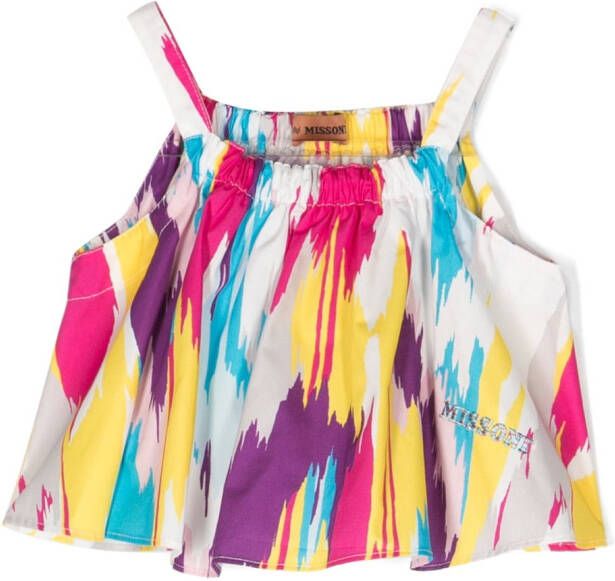 Missoni Kids Cropped top Wit