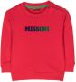 Missoni Kids Sweater met logoprint Rood - Thumbnail 1