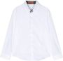 Missoni Kids Shirt met contrasterende afwerking Wit - Thumbnail 1