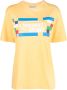 Missoni T-shirt met logoprint Geel - Thumbnail 1