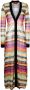 Missoni Maxi-jurk met zigzagpatroon Oranje - Thumbnail 1