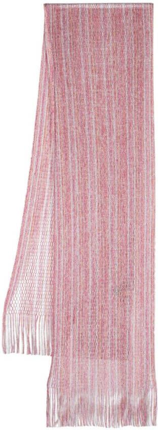 Missoni Metallic sjaal Roze