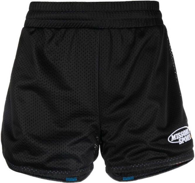 Missoni Shorts met geborduurd logo Zwart
