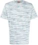 Missoni Gestreept T-shirt Blauw - Thumbnail 1