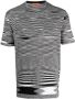 Missoni Gestreept T-shirt Zwart - Thumbnail 1
