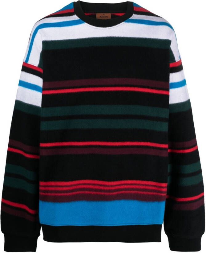 Missoni Sweater met tekst Zwart