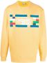 Missoni Sweater met geborduurd logo Geel - Thumbnail 1