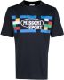 Missoni T-shirt met logoprint Blauw - Thumbnail 1