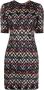 Missoni Jurk met zigzagpatroon Zwart - Thumbnail 1