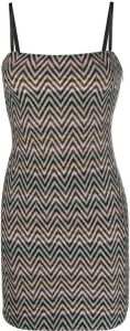 Missoni Mini-jurk met zigzag patroon Beige
