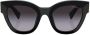 Miu Eyewear Zonnebril met cat-eye montuur Zwart - Thumbnail 1