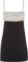 Miu Mini-jurk met borduurwerk Zwart - Thumbnail 1