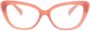 Miu Eyewear Bril met logo Roze - Thumbnail 1