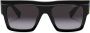 Miu Eyewear Miu Glimpse zonnebril Zwart - Thumbnail 1
