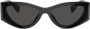 Miu Eyewear Zonnebril met cat-eye montuur Zwart - Thumbnail 1