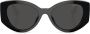Miu Eyewear Zonnebril met getinte glazen Zwart - Thumbnail 1