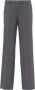 Miu Geruite broek Grijs - Thumbnail 1