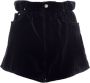 Miu High waist shorts Zwart - Thumbnail 1