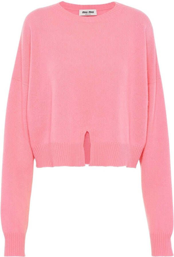 Miu Kasjmier trui Roze